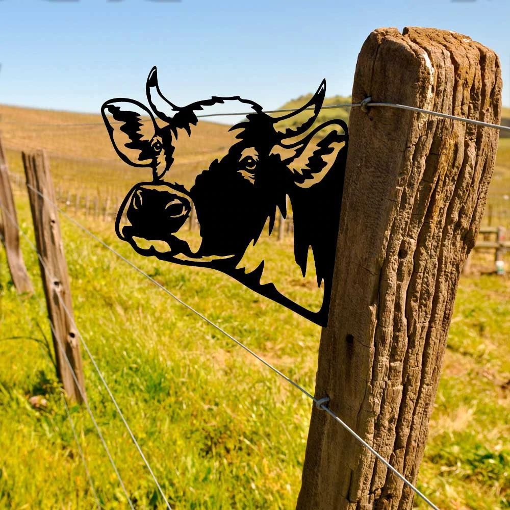 Outdoor Garden Farm Peeping Goat Metal Artwork Indoor Decoration | Bowlift