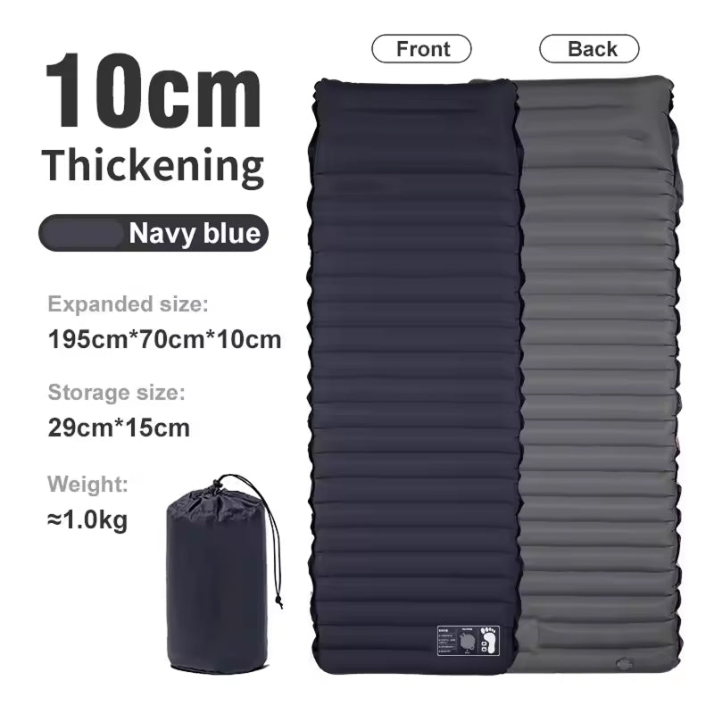 CoziVixy Self-inflating Sleeping Mat 10 cm | Bowlift