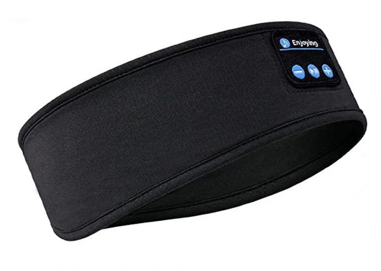 SnoozeMelody - Soundproof Bluetooth Sleep Mask for Peaceful Nights Bowlift