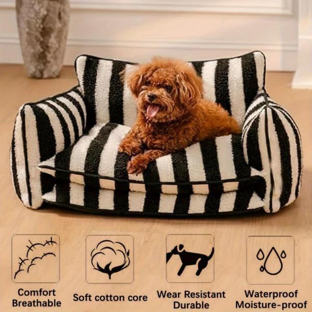 CozyCouch • Calming Dog Sofa - Dog Bed - BowLift