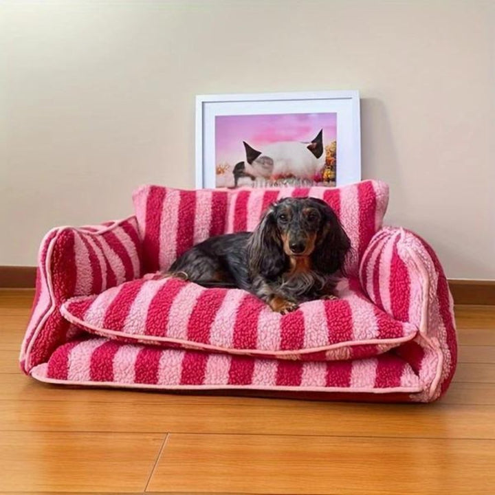 CozyCouch • Calming Dog Sofa - Dog Bed - BowLift