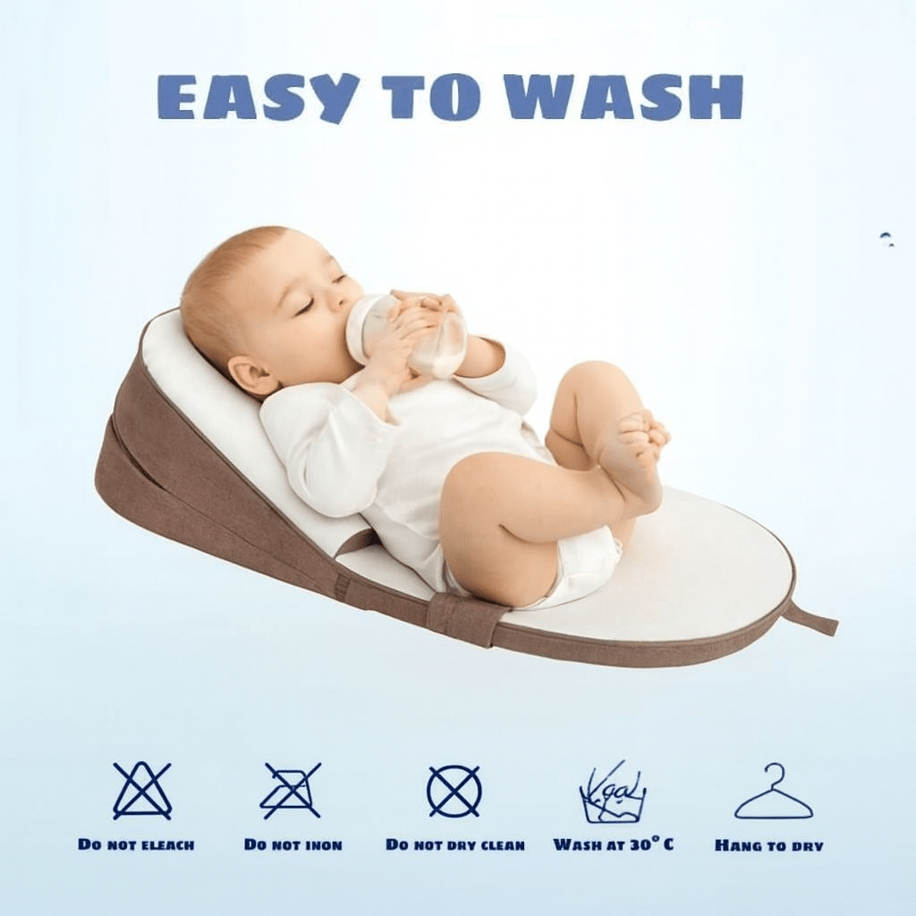 BowLift | CozyCradle Pillow – Side Sleeper Support with Anti-Reflux Incline for Newborns