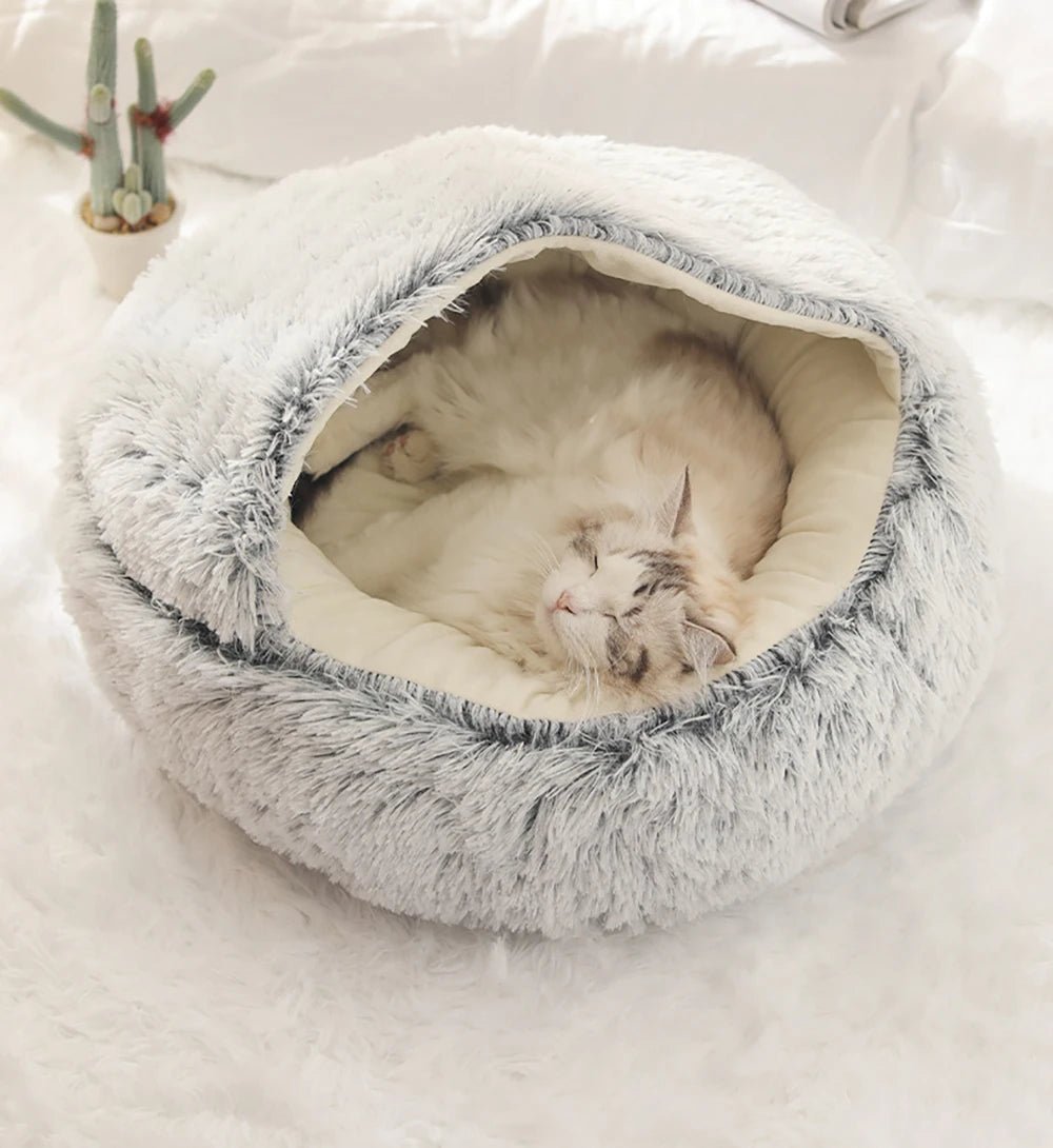 CozyNest • Calming Nest Dog & Cat Bed - Calming Nest Dog & Cat Bed - BowLift