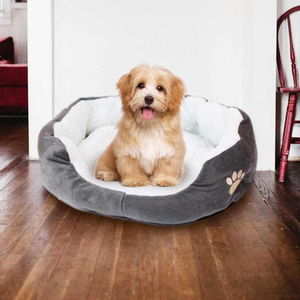 CozyPet • Soft & Snuggly Pet Cave - Dog Bed - BowLift