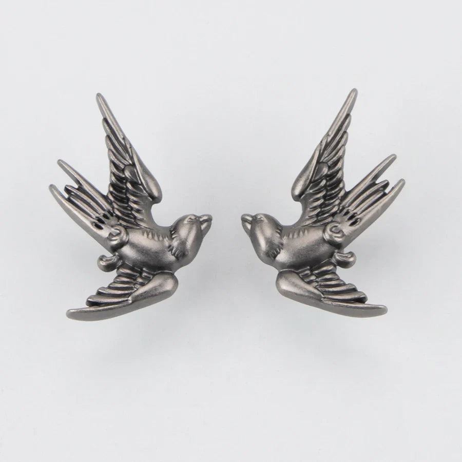 Creative Bird Shaped Cabinet Knob Antique Brass Drawer and Door Handle | Bowlift