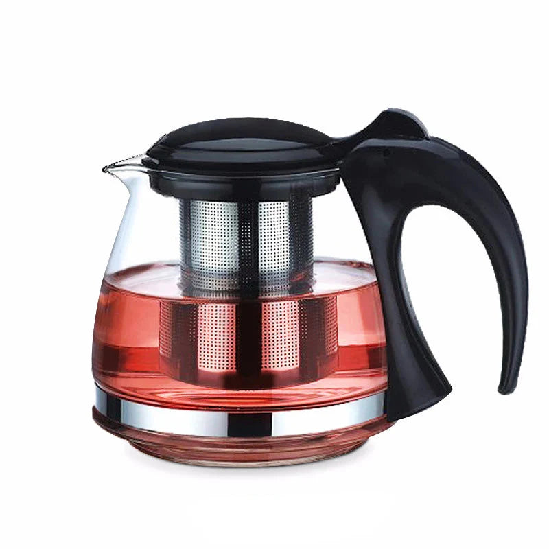 Creative Glass Teapot with Removable Steel Infuser Filter Tea Kettle | Bowlift