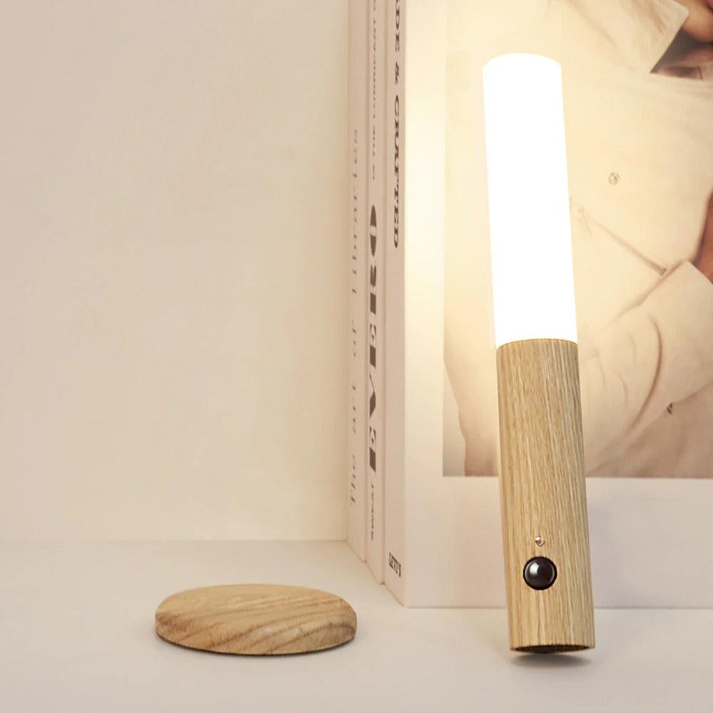 BowLift | Wireless Wooden Wall-Mounted Sconce