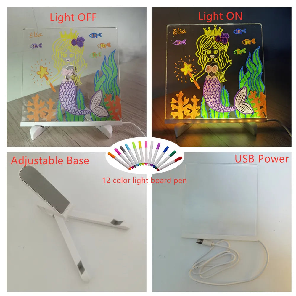 BowLift | LED Light Up Drawing Board