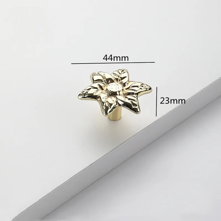 Creative Tree Branch & Leaf Cabinet Knob Furniture Drawer Handle Pull | Bowlift