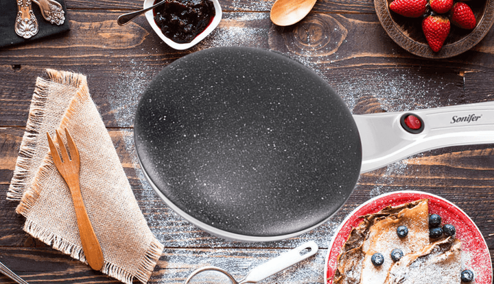 CrepeMaster - Elektrische Crêpe Maker voor Koken Bowlift