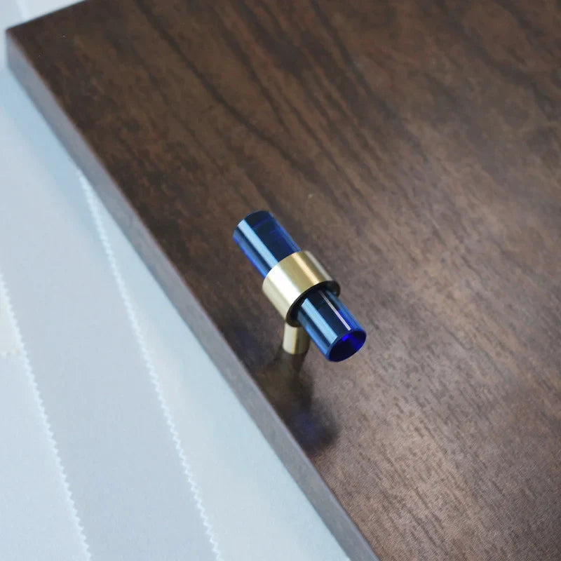 Crystal Cabinet Drawer Handle and Door Knob Small T Bar Handle | Bowlift
