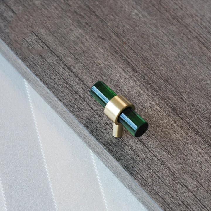 Crystal Cabinet Drawer Handle and Door Knob Small T Bar Handle | Bowlift