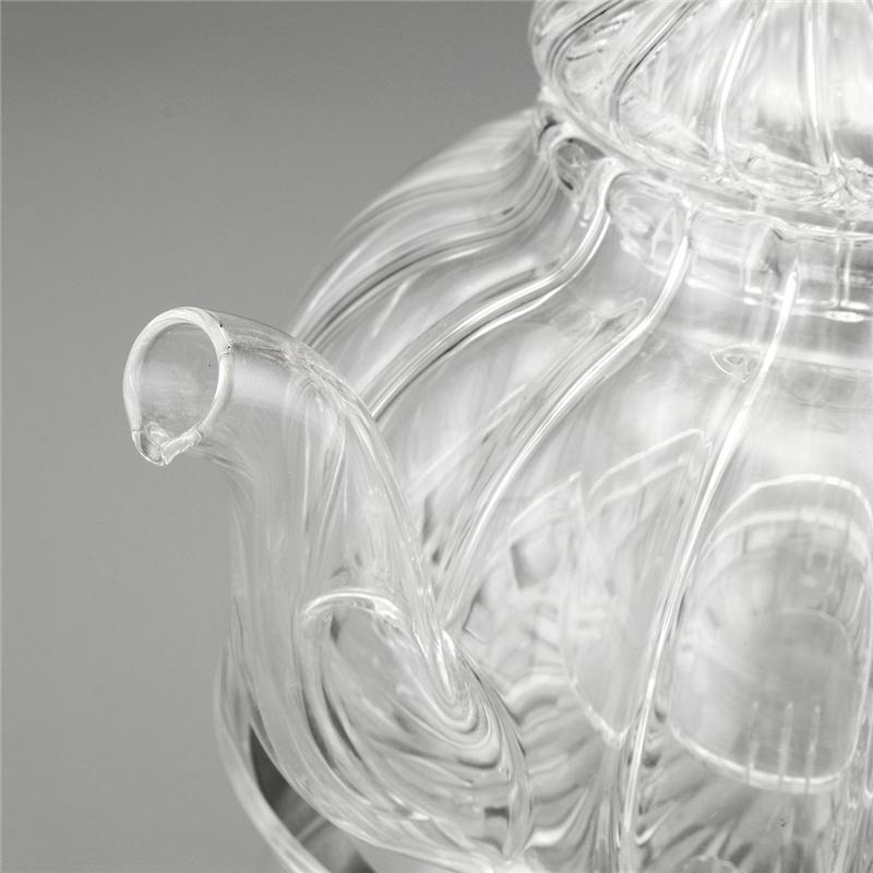 BowLift | Crystal Clear Glass Teapot Set
