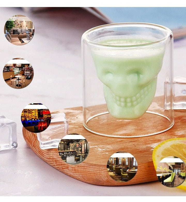 BowLift | Crystal skull glass