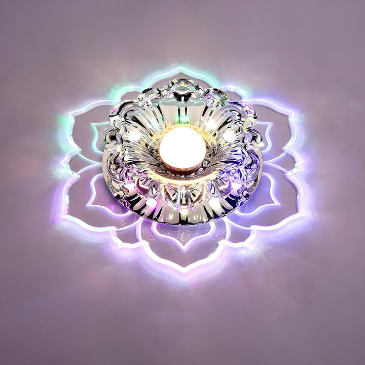 BowLift | Elegant Crystal LED Ceiling Lamp with Modern Design
