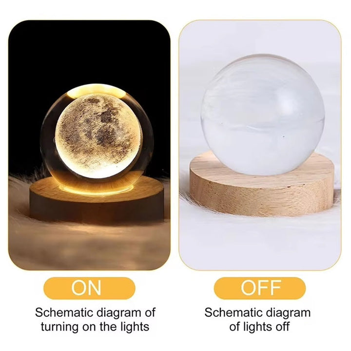 BowLift | 3D Crystal Ball Lamp