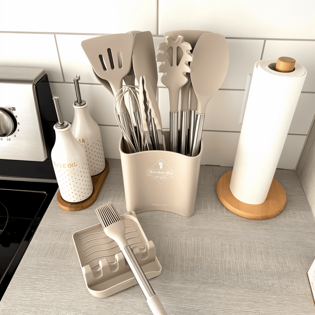 BowLift | MEALMAKER SET – 12-Piece Silicone Kitchen Utensil Collection for Non-Stick Cooking