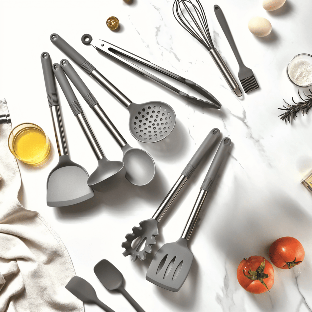 BowLift | MEALMAKER SET – 12-Piece Silicone Kitchen Utensil Collection for Non-Stick Cooking