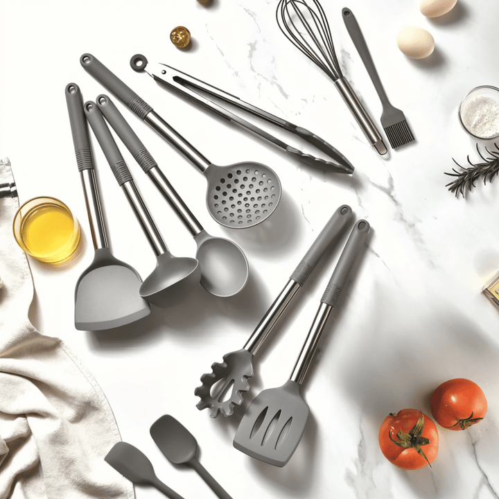 BowLift | MEALMAKER SET – 12-Piece Silicone Kitchen Utensil Collection for Non-Stick Cooking
