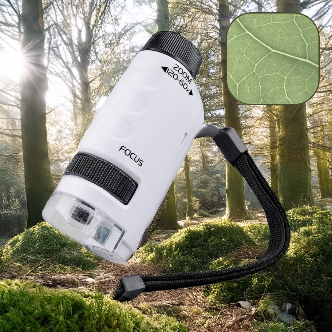 BowLift | CURIOUS MIND SCIENCE SCOPE – Montessori-Inspired Kids Microscope for Exploration & STEM Learning