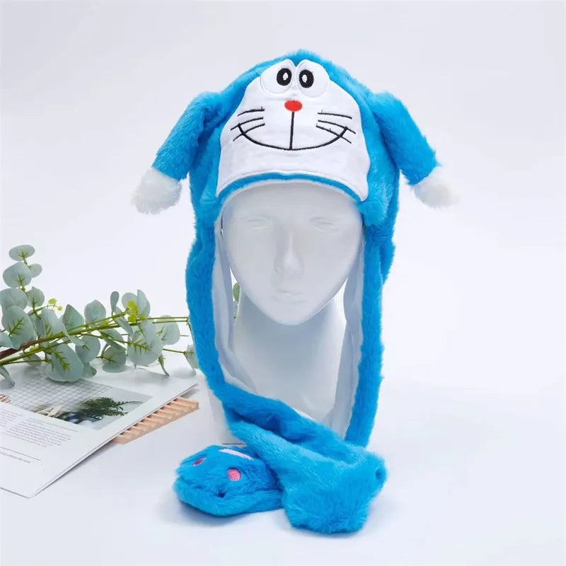 BowLift | BunnyBounce Plush Hat with Moving Ears for Kids & Adults