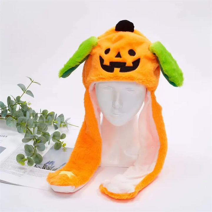 BowLift | BunnyBounce Plush Hat with Moving Ears for Kids & Adults