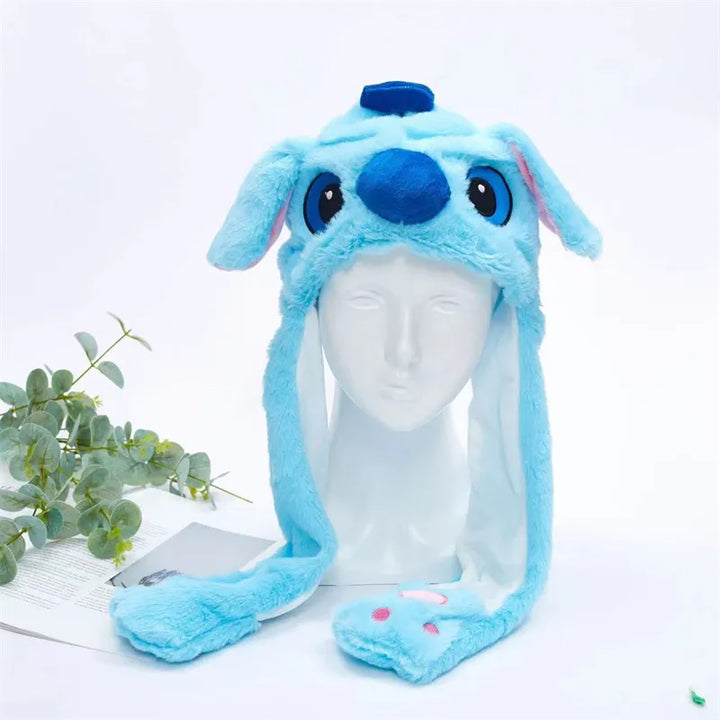 BowLift | BunnyBounce Plush Hat with Moving Ears for Kids & Adults