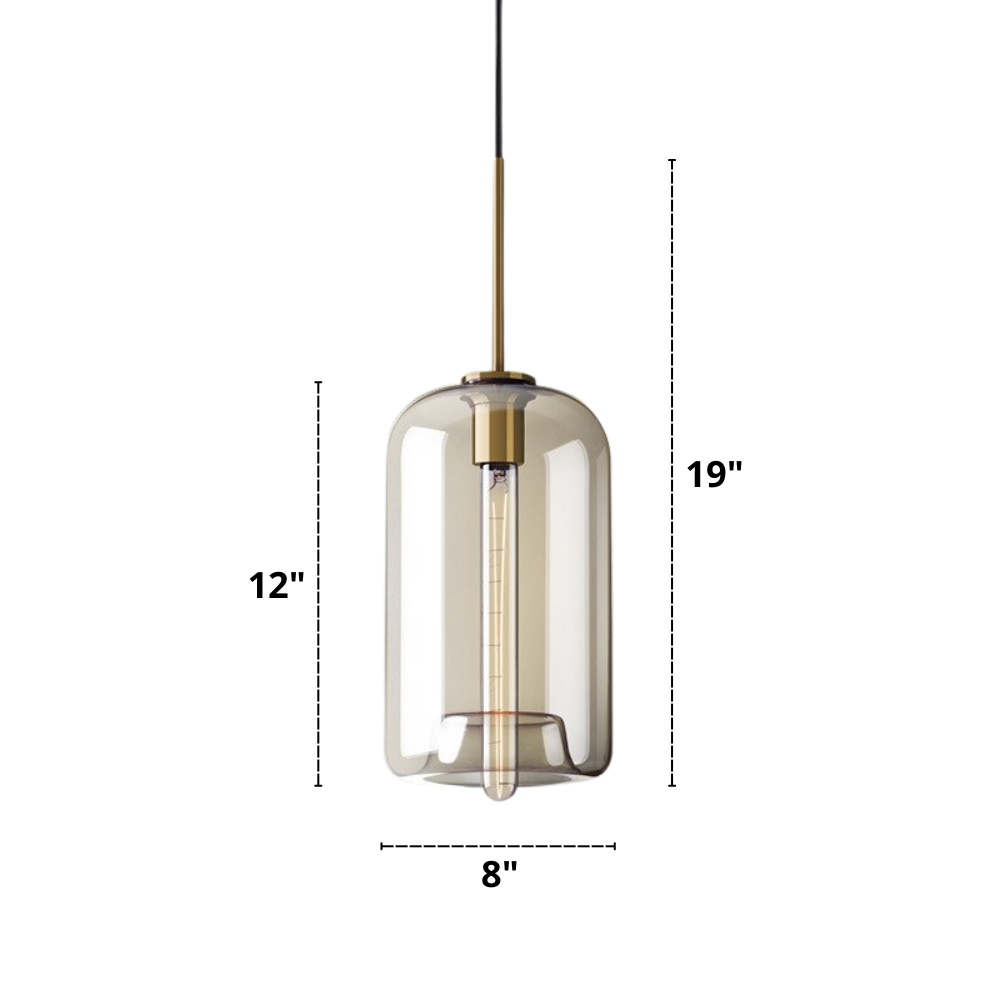 Modern Glass Hanging Lamps | Bowlift