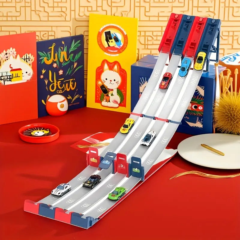 BowLift | SpringTrack – Catapult Racing Track for Kids