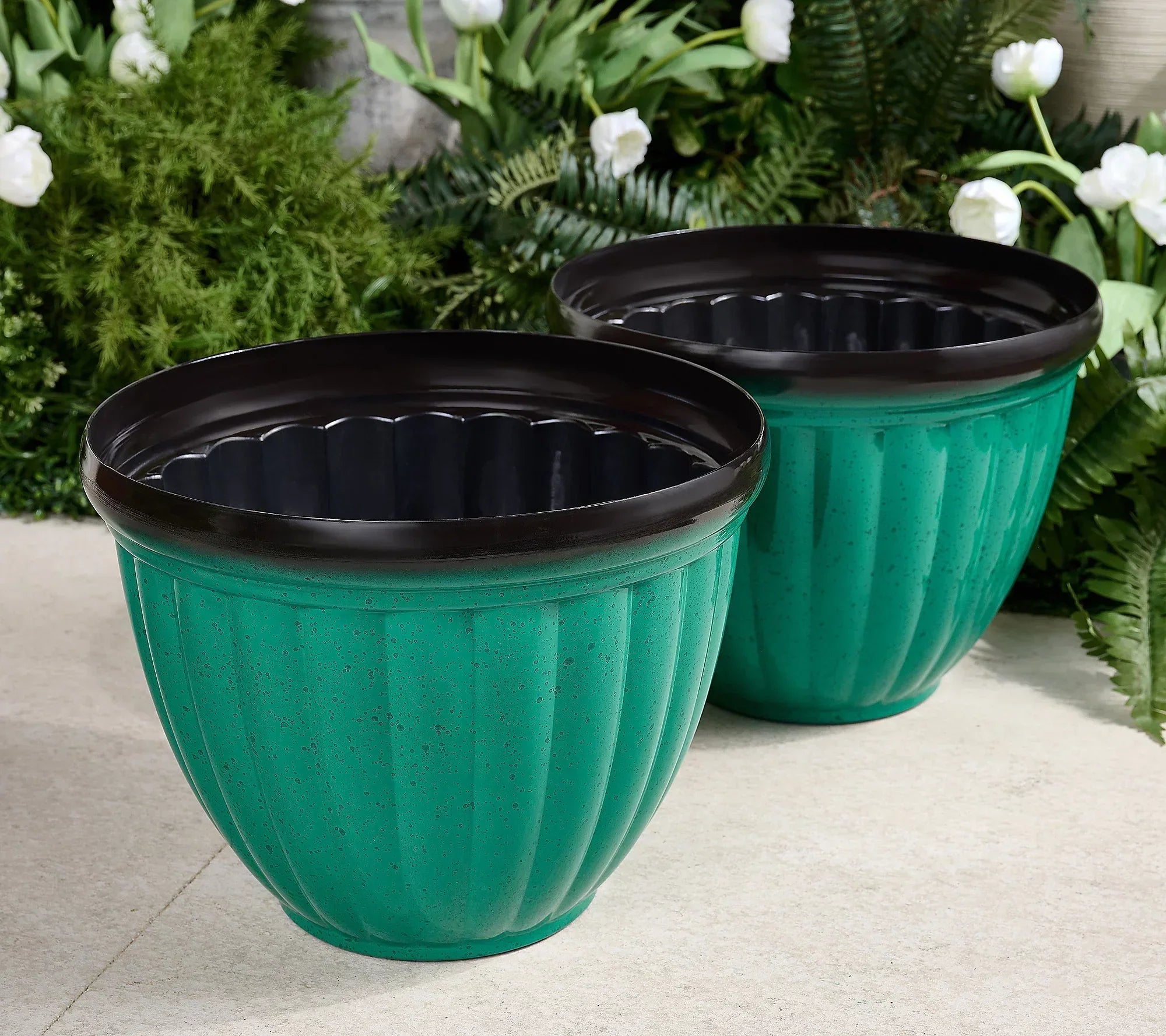 BowLift | Breathable Plant Pot | Ribbed Root Growth Design | Double Drain System | Indoor & Outdoor