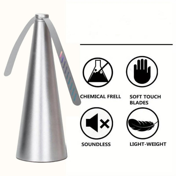 Compact outdoor fan against mosquitoes and flies – Mobile and battery-operated | Bowlift