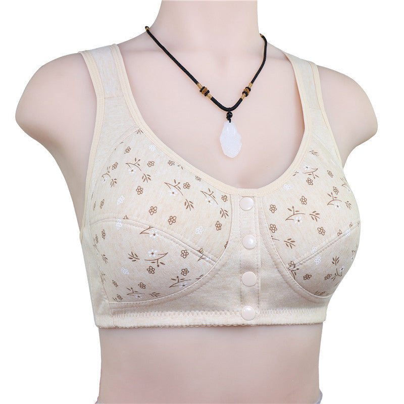 BowLift | Comfortable bra with button placket in front