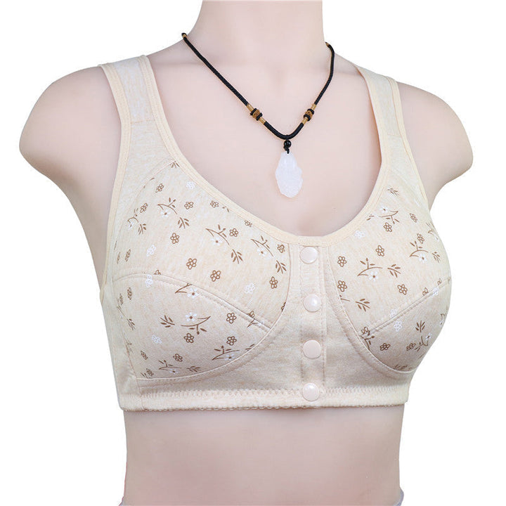 BowLift | Comfortable bra with button placket in front