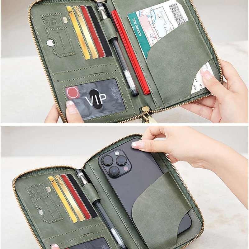 BowLift | Multi-Functional RFID Passport Wallet