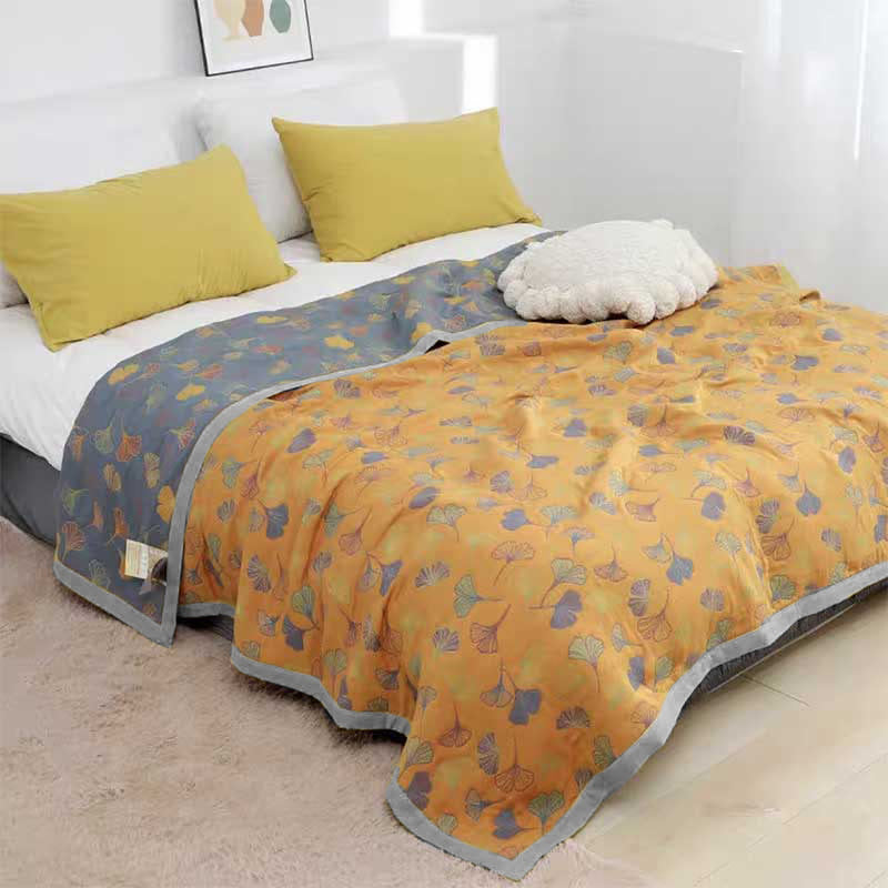 BowLift | LeafNest - Soft Cotton Bed Linen with Leaf Motif