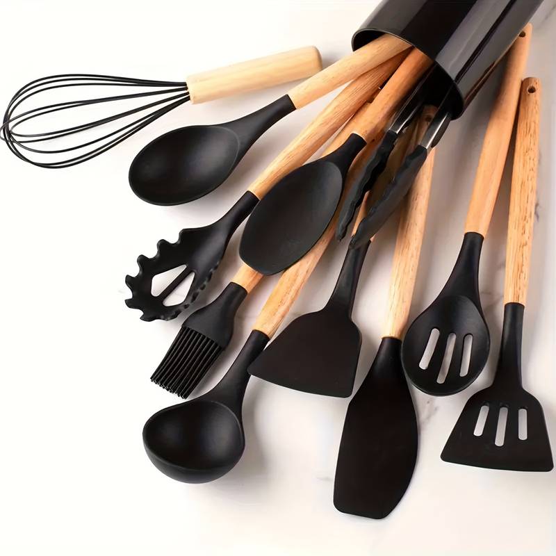 BowLift | Kitchen tool set – silicone – non-stick coated – heat resistant