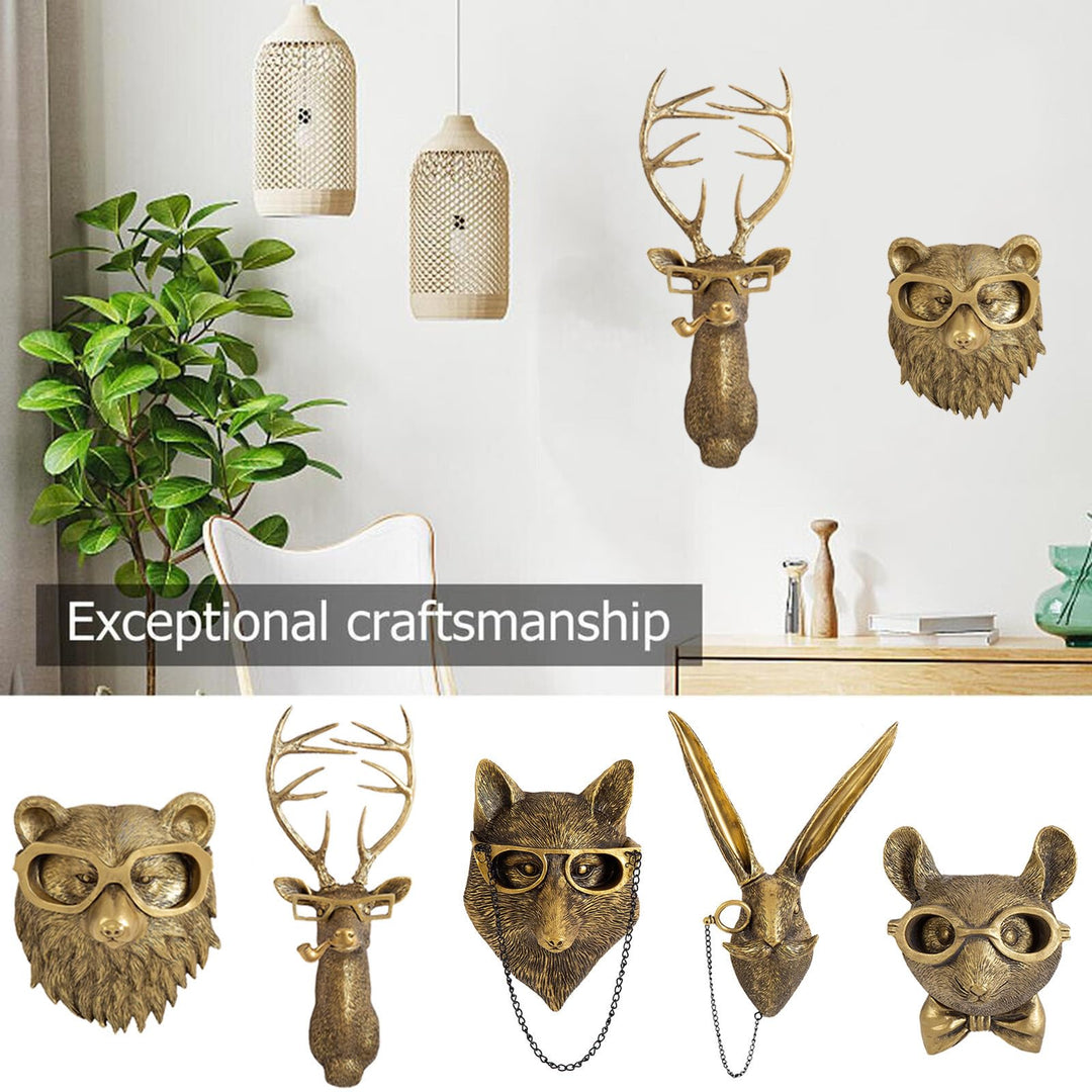BowLift | Elegant Animal Head Wall Sculptures
