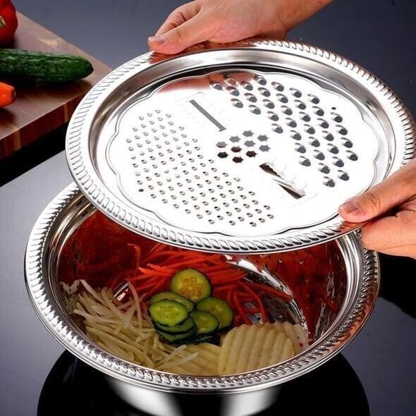 BowLift | Multifunctional colander in stainless steel