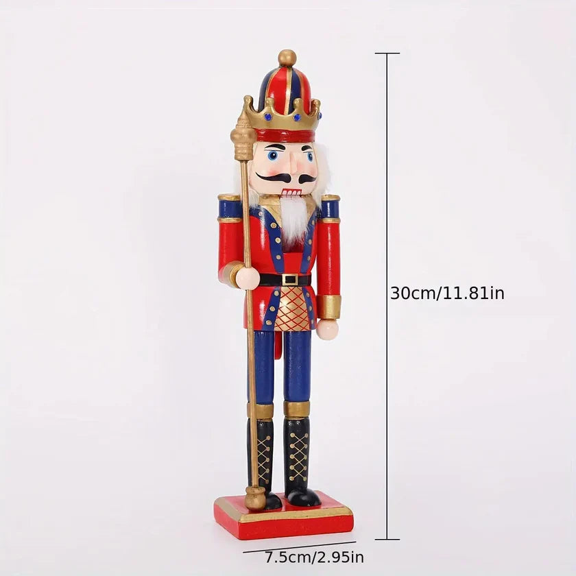 BowLift | FestiveGuard - Traditional nutcracker decoration for Christmas coziness