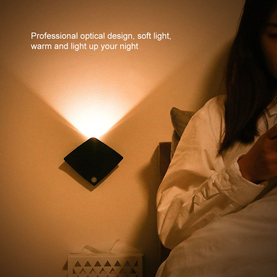 Motion Sensor Wireless Indoor Wall Lamp | Bowlift