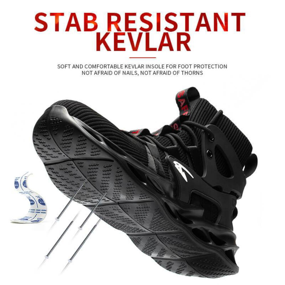 BowLift | Lightweight, breathable work shoes with steel toe