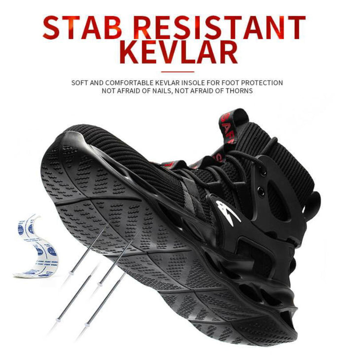 BowLift | Lightweight, breathable work shoes with steel toe