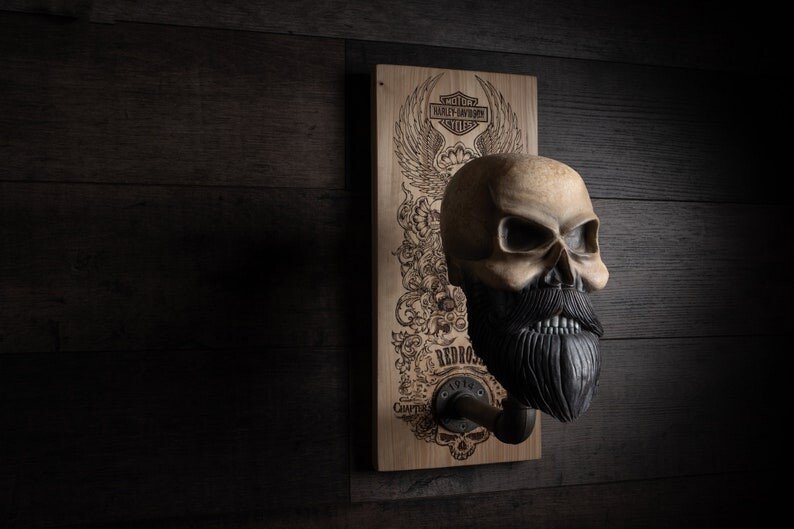 BowLift | Bearded Skull – Eagle Skull & Cross