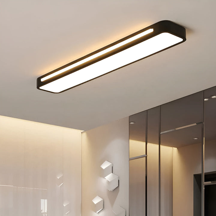 Rectangular Ceiling Light – Clear Lines & Modern Design | Perfect for Living Room and Dining Area | Bowlift