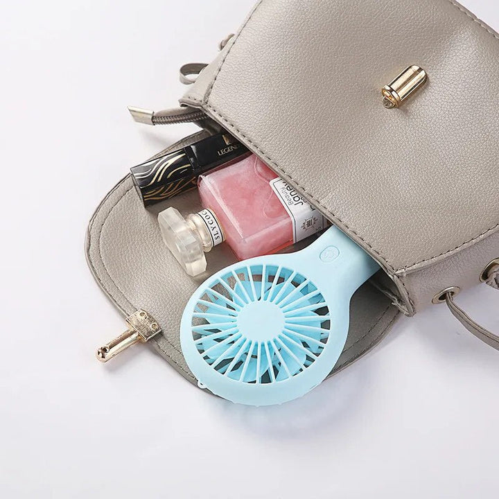 Compact USB Mini Fan - Adjustable Speeds, Ultra-Quiet Operation for Home & Office Use | Bowlift