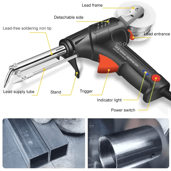 BowLift | Electric Welding Tool | Rapid 20s Heat-Up | 2-in-1 Welding & Cutting | Ergonomic Handle