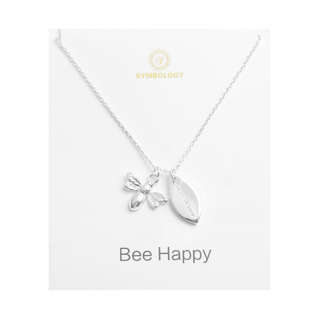 Bee happy Necklace (in gift box) | Bowlift