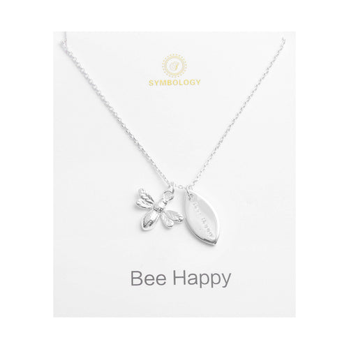 Bee happy Necklace (in gift box) | Bowlift