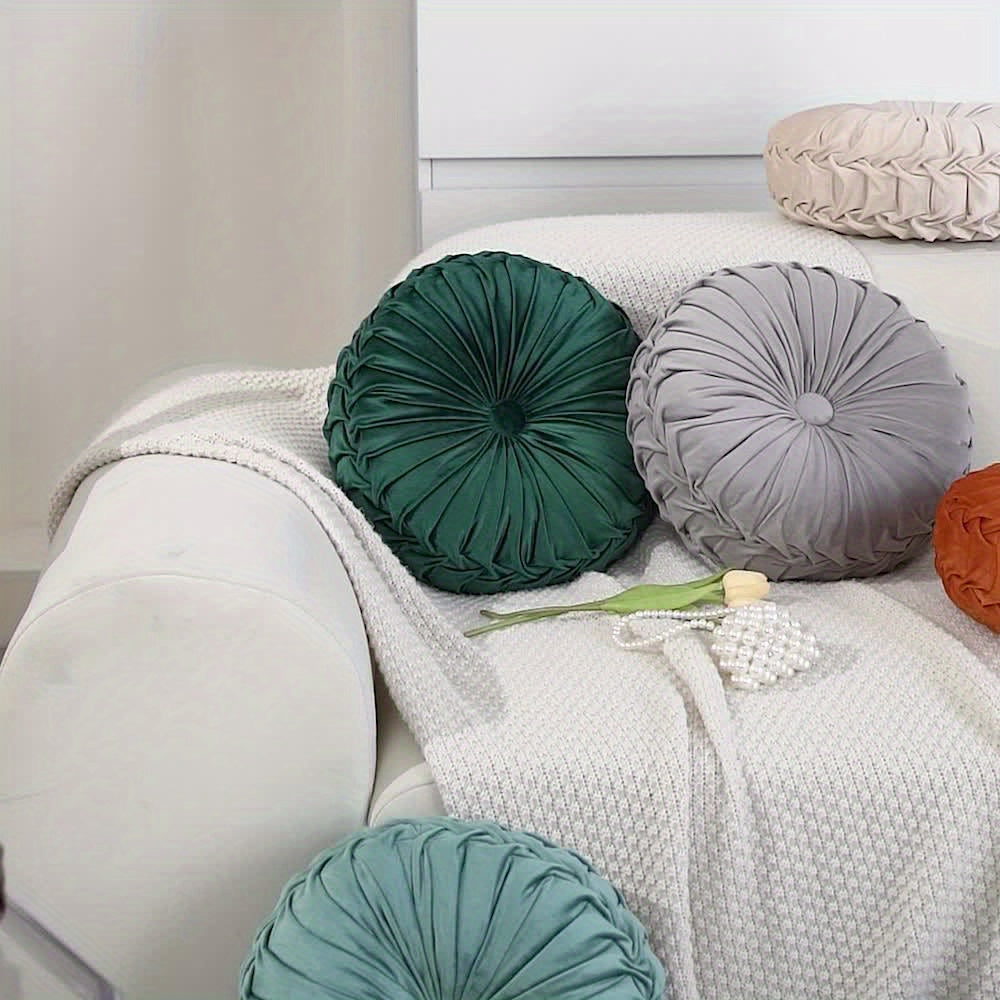 BowLift | VelvetPumpkin Cushion - Luxurious Plush Cushion for Comfort