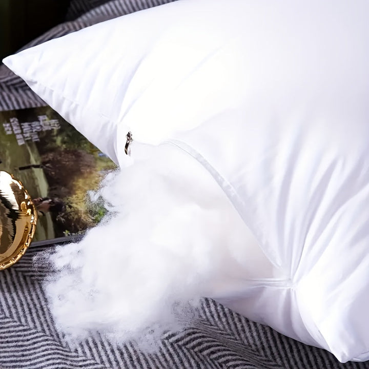 White cushion filling – High-quality soft cushion core filling, ideal for pillow covers, fluffy and durable for a restful sleep | Bowlift